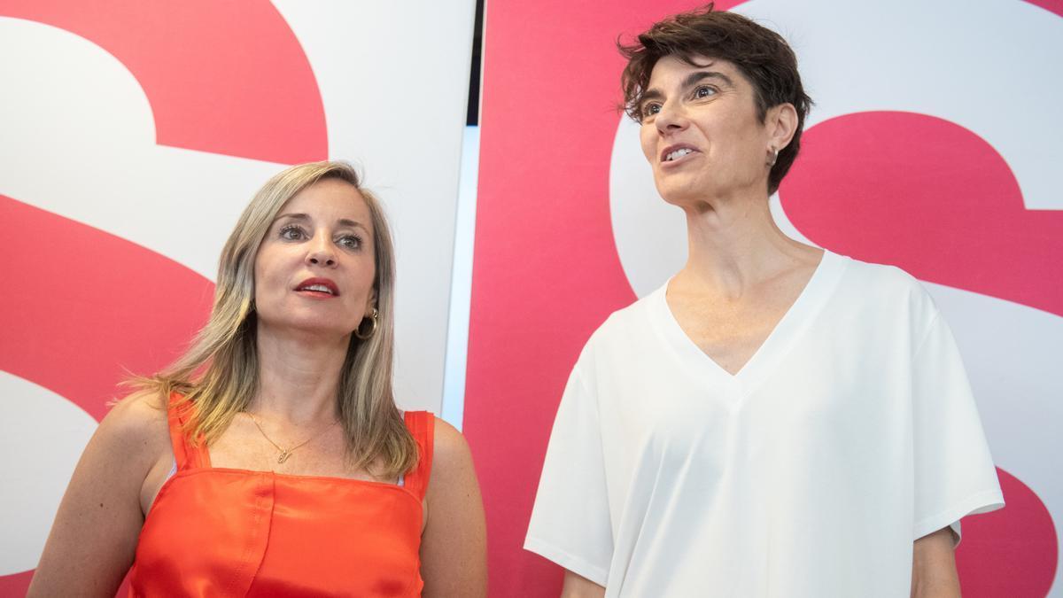 Verónica Martínez Barbero y Rosa Martínez, nuevas dirigentes de Sumar.