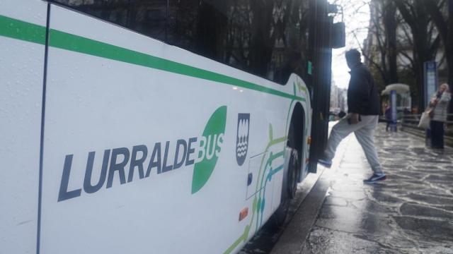 Un autobús de Lurraldebus