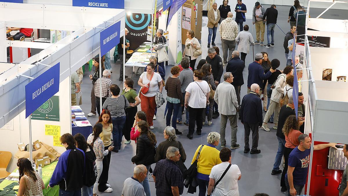 Foto de una edición anterior de la feria Bioterra, que el próximo fin de semana alcanzará en Ficoba su 22ª edición.