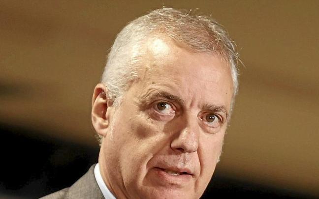 El lehendakari Urkullu, durante su intervención en el Forum Europa-Tribuna Euskadi.