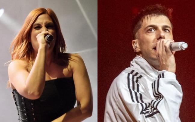 Leire Martínez y su guiño a Zetak en sus conciertos