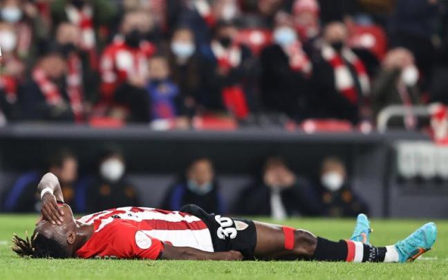 Nico Williams permanecerá entre tres y cuatro semanas de baja