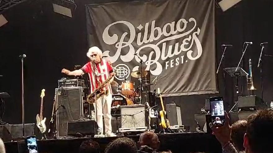 El líder de The Original Blues Brothers Band alaba la gastronomía vasca