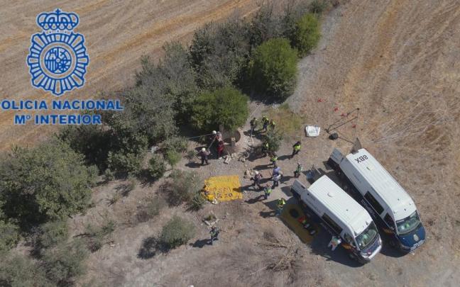 Lugar en el que se encontró el cadáver.