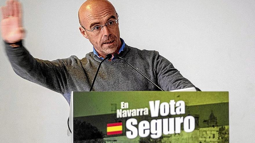 La corriente ultracatólica de Jorge Buxadé ha ganado peso en el partido. | FOTO: IBAN AGUINAGA