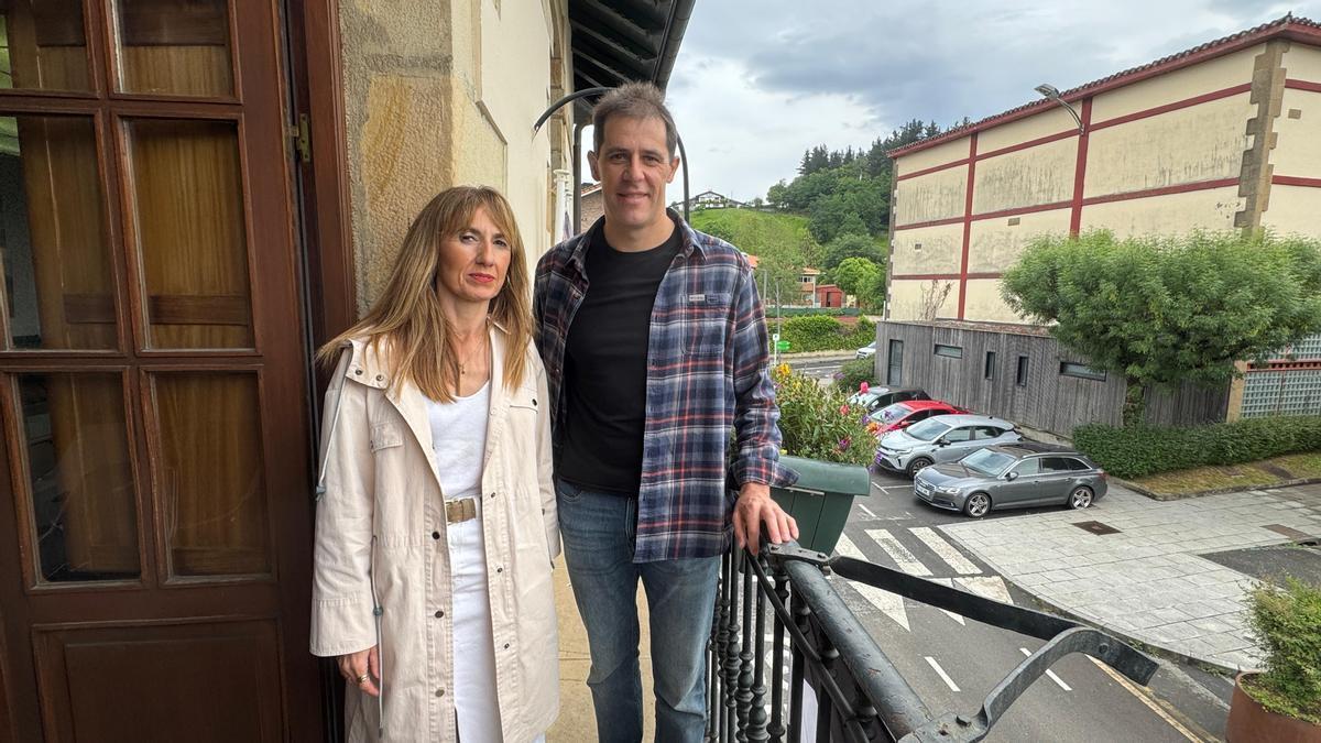 Mikel Garaizabal y Sara Zearsolo.