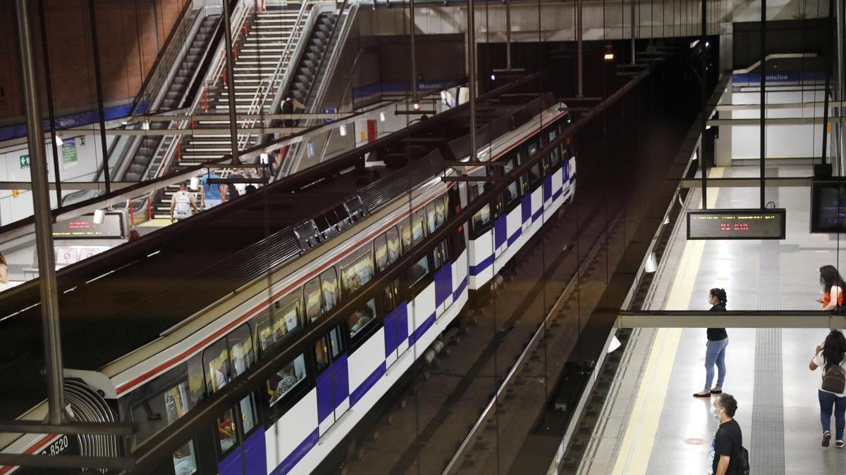 Imagen de archivo de la estación de Moncloa de Metro Madrid.