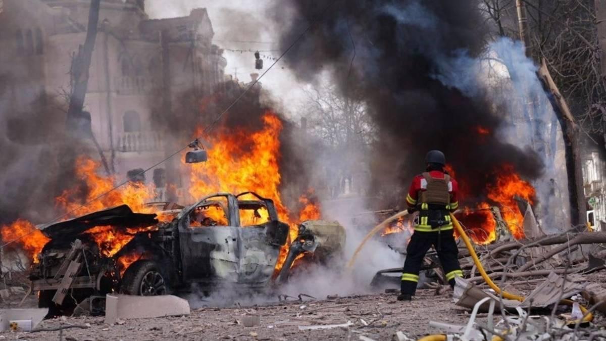 Ataque ruso en la ciudad ucraniana de Sumy