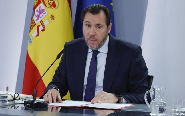 El ministro de Transportes, Óscar Puente