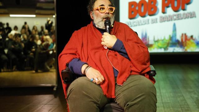 Bob Pop, durante la comparecencia.