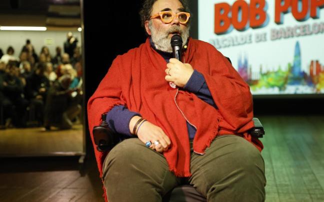 Bob Pop, durante la comparecencia.