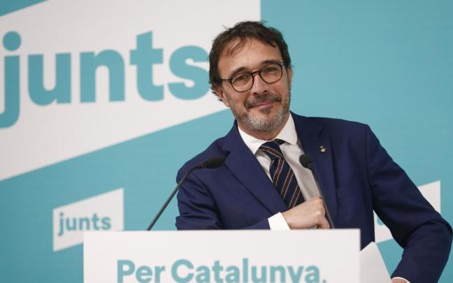 El vicepresidente y portavoz de JxCat, Josep Rius.