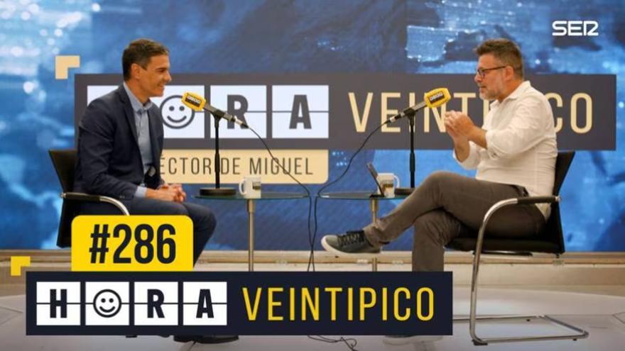 Pedro Sánchez, entrevista por Héctor de Miguel.