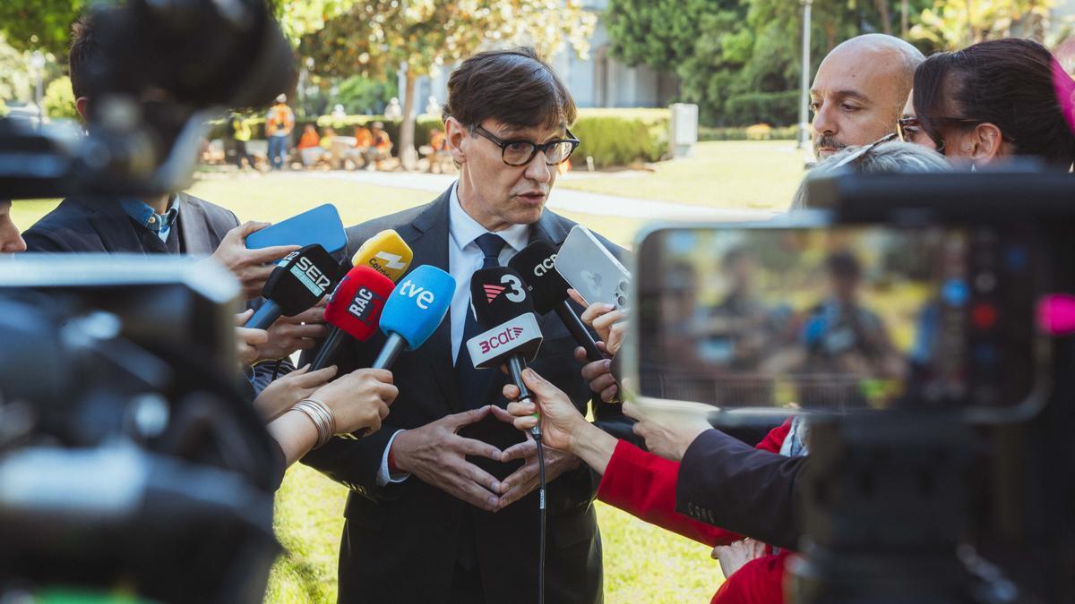 El President de la Generalitat, Salvador Illa.