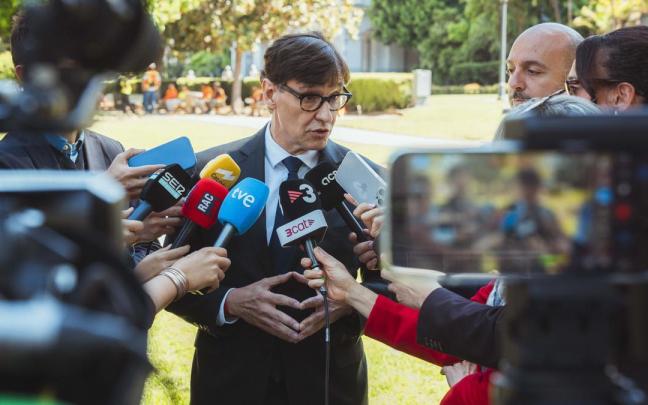 El President de la Generalitat, Salvador Illa.