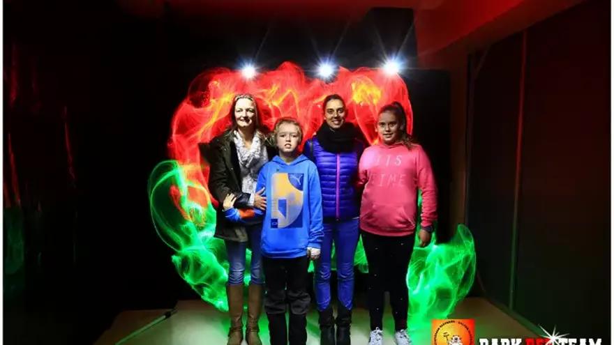 Foto realizada en el Pasaje del Terro del pasado año por el grupo Dark Red Team.