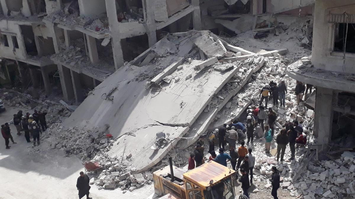 Las consecuencias de la guerra siguen minando a Siria, devastada tras 12 años de guerra.