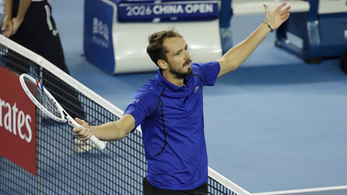 El ruso Daniil Medvedev.