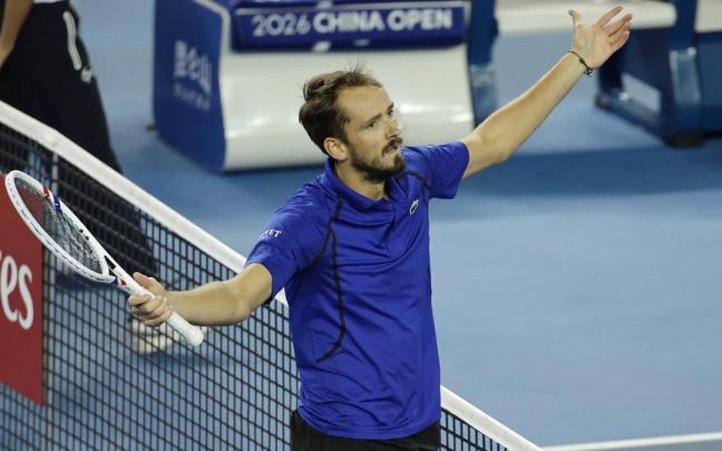 El ruso Daniil Medvedev.