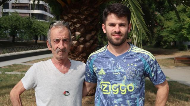 Eusebio y Ekaitz Zabala.