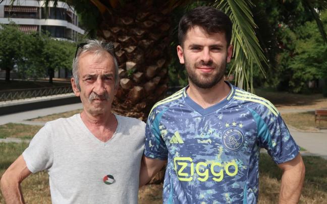 Eusebio y Ekaitz Zabala.