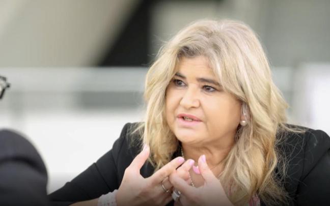 La escritora Lucía Etxebarria en 'Viajando con Chester'.