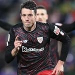 Vesga celebra el gol de penalti contra el Valladolid Vesga celebra el gol de penalti contra el Valladolid