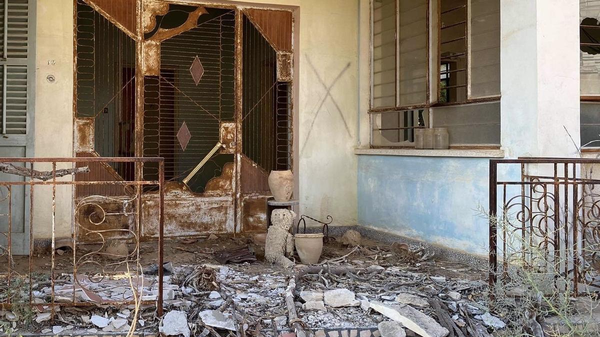 Casa abandonada en Varosha.