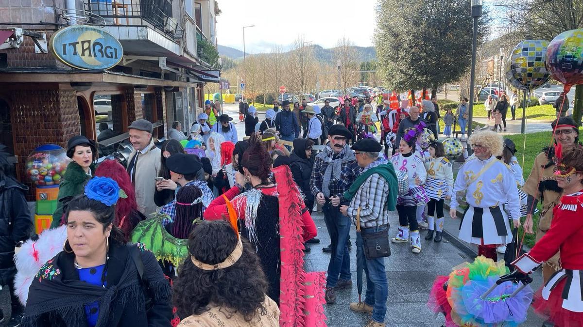 Igorre disfrutará el sábado de la jornada grande de su Carnaval con una kalejira matinal