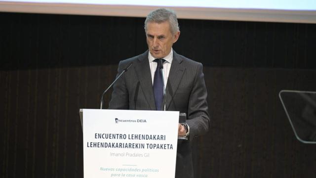 Kepa Badiola, durante el encuentro celebrado este miércoles.