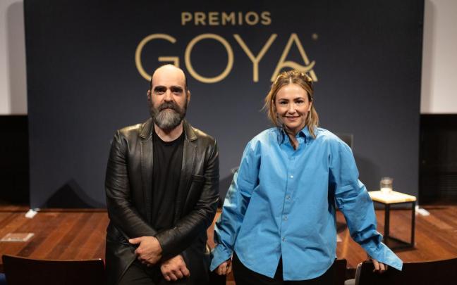 El actor Luis Tosar y la cantante Rigoberta Bandini.