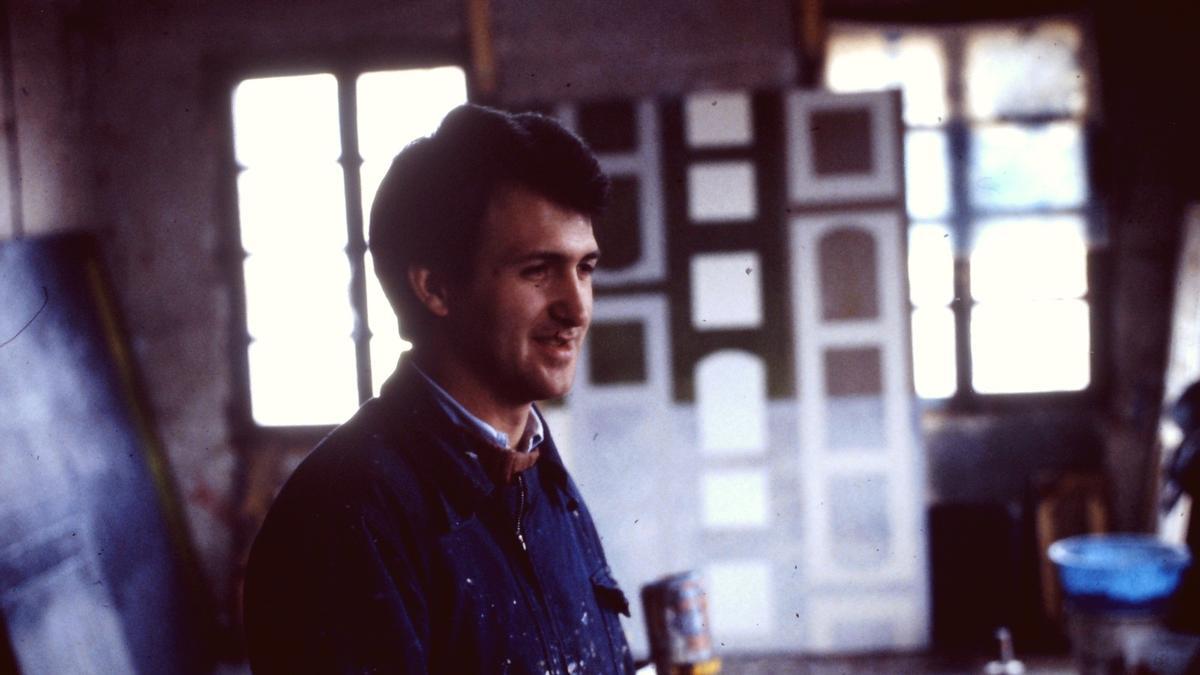 "Pello era un hombre, un compañero y un artista silencioso", recuerda el pintor Bingen de Pedro.