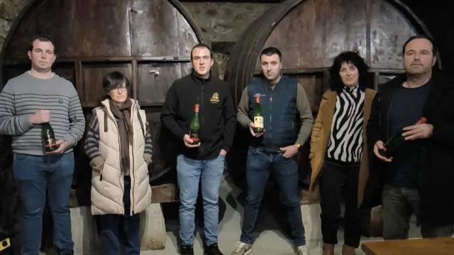 Presentación de la temporada del txotx de Andoain.