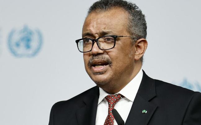 Imagen de archivo del secretario general de la Organización Mundial de la Salud (OMS), Tedros Adhanom.