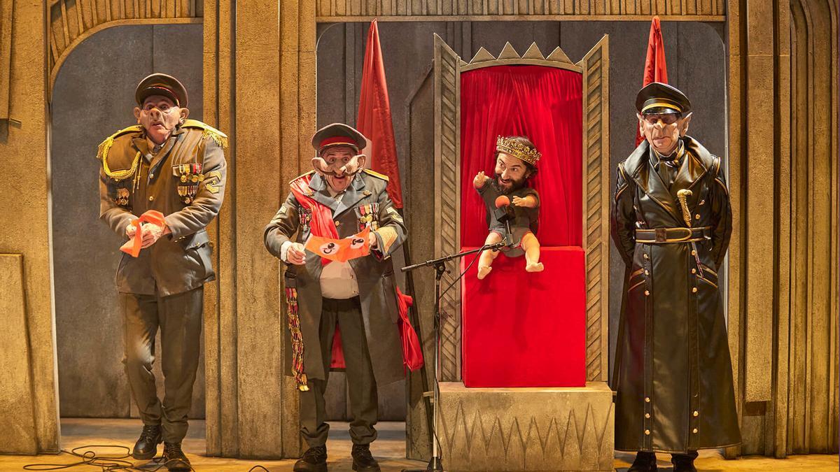 Representación de la obra teatral 'War Baby'.