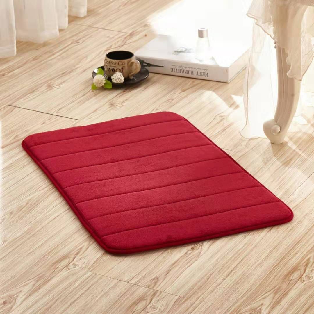 Las alfombras de memory foam ofrecen un extra de confort.