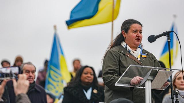 Oksana Markarova en una foto de archivo