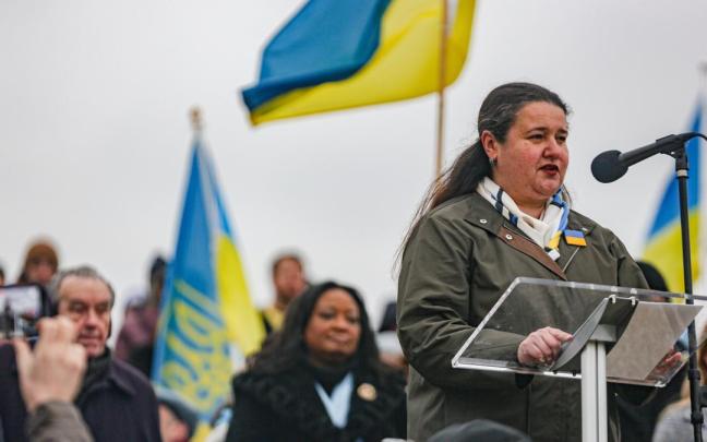 Oksana Markarova en una foto de archivo