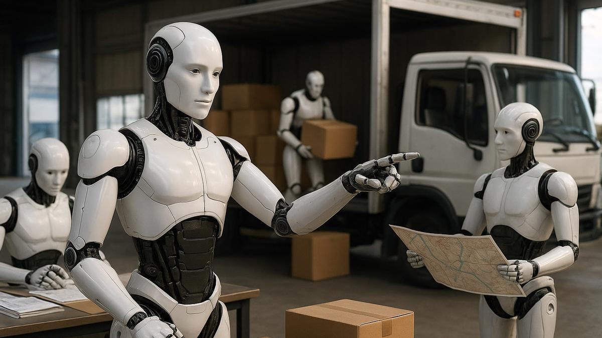 Un chatbot toma decisiones para coordinar a otros y tomas decisiones independientes.