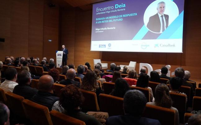 El encuentro organizado bajo el leitmotiv ‘Euskadi: un modelo de respuesta a los retos del futuro’.