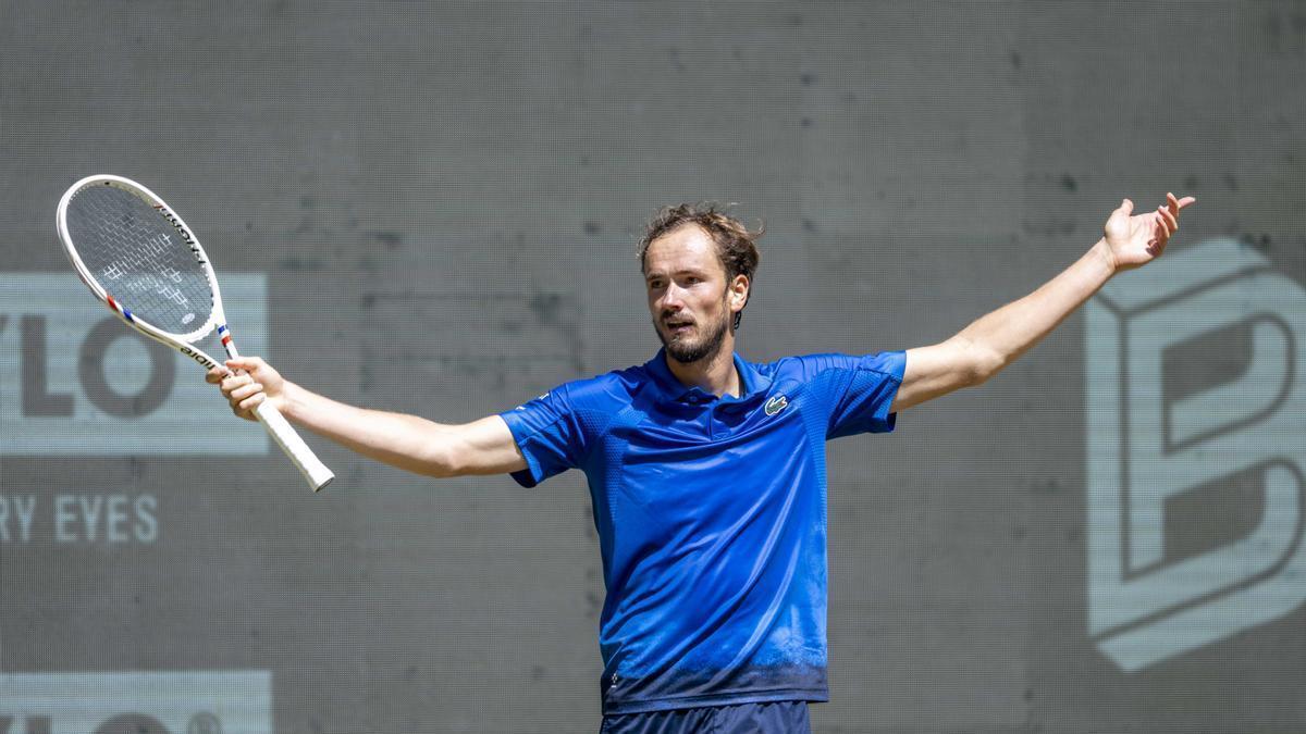 El tenista ruso Daniil Medvedev.