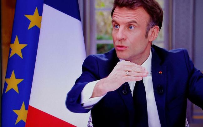 El presidente francés, Emmanuel Macron.