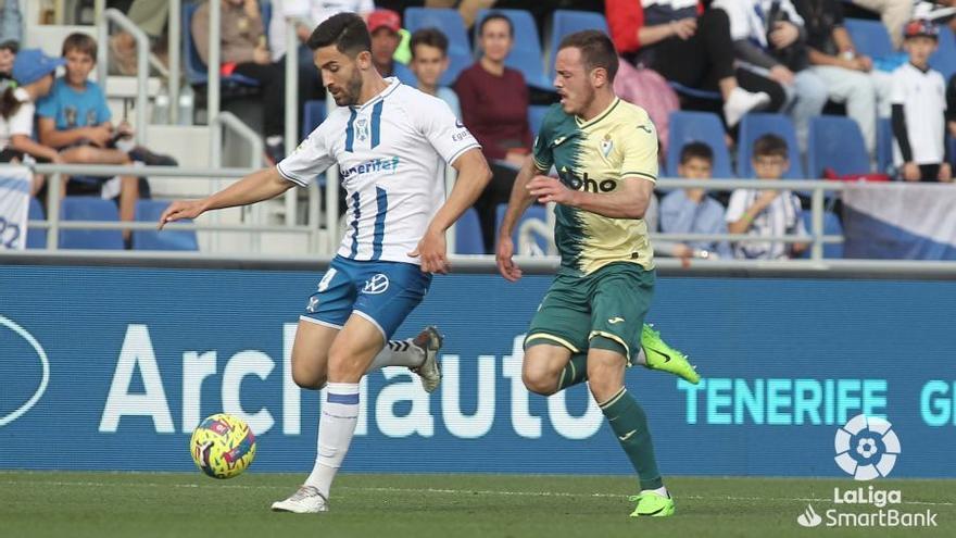 Imagen del encuentro entre el Eibar y el Tenerife.