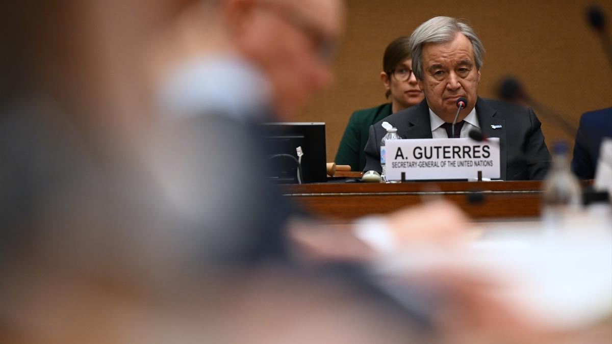 El secretario general de la ONU, António Guterres, en una foto de archivo.