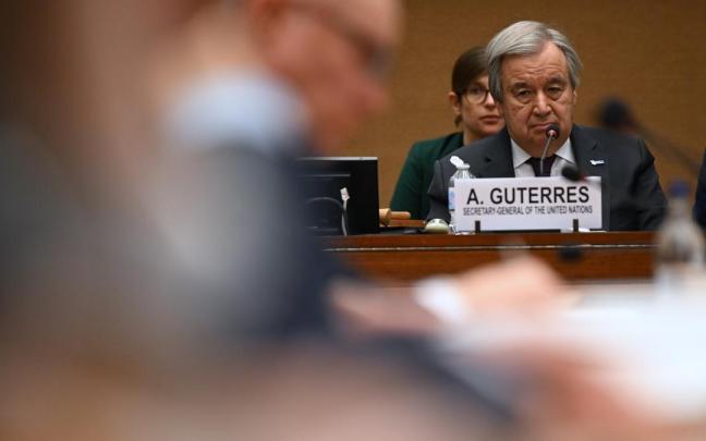El secretario general de la ONU, António Guterres, en una foto de archivo.