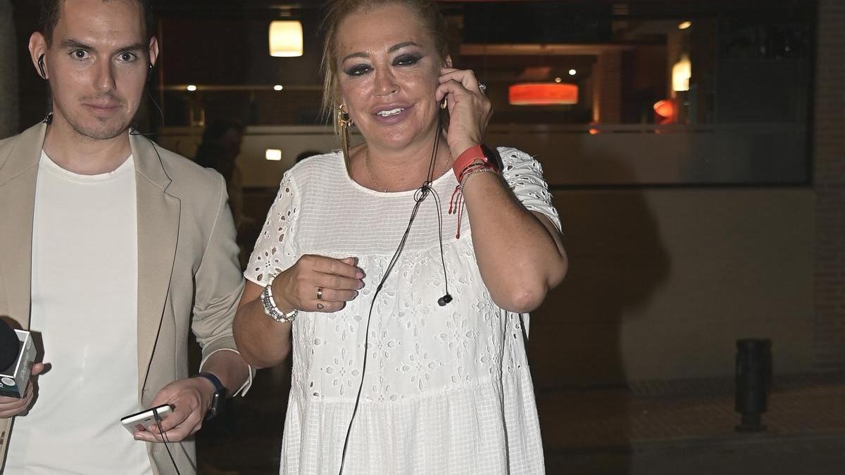 Belén Esteban en la fiesta del final de 'Sálvame'.