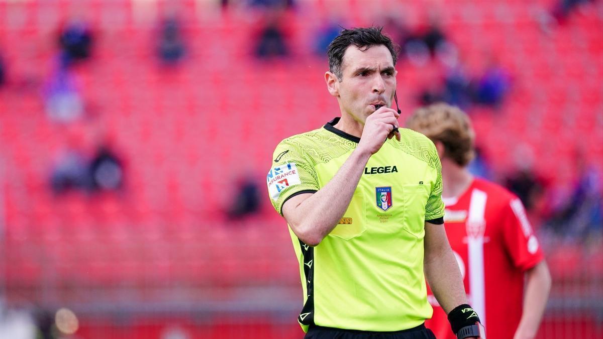 Juan Luca Sacchi, el árbitro sancionado