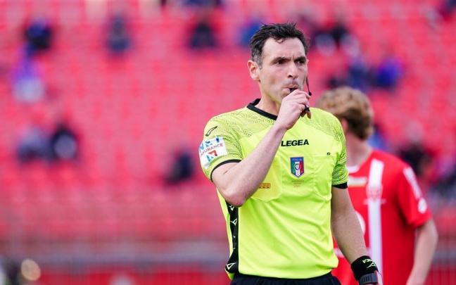 Juan Luca Sacchi, el árbitro sancionado Juan Luca Sacchi, el árbitro sancionado