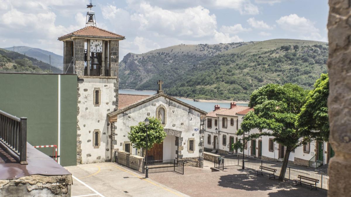 Hace 75 años en Mansilla de la Sierra se construyó un embalse