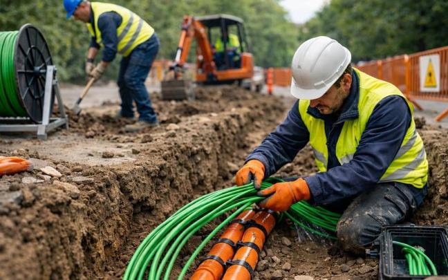Alde Zaharrean telekomunikazio hartuneak egiteko eta sare nagusira konektatzeko obrak esleitu ditu Gasteizko Udalak.